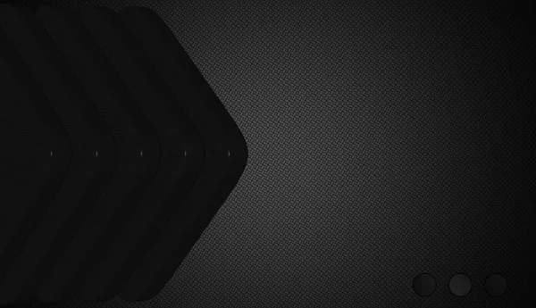 Черный Фон Рисунками Паттернами Геометрическими Фигурами Обоями Абстрактным Дизайном — стоковое фото
