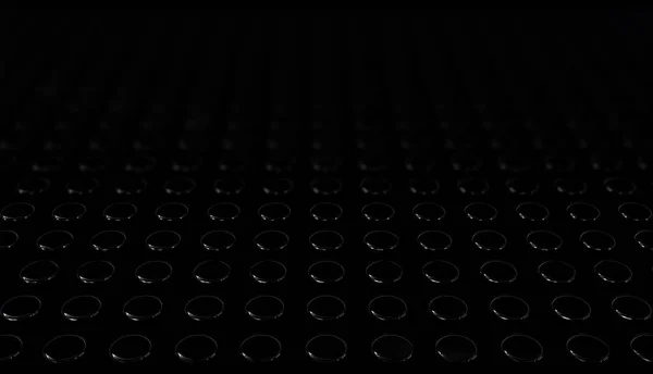 ぼかし効果とユニークなパターン アブストラクトデザイン 高級感のある黒の背景 — ストック写真