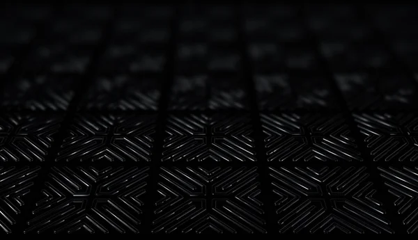 Schwarzer Hintergrund Mit Unschärfeeffekt Und Einzigartigen Mustern Tapeten Formen Luxus — Stockfoto