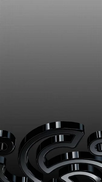 Luxe Zwart Wit Achtergrond Verticaal Verloop Behang Patroon Uniek Ontwerp — Stockfoto