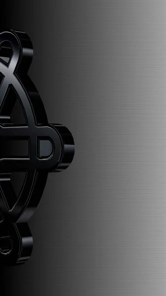 Luxus Schwarz Weiß Hintergrund Horizontaler Verlauf Form Einzigartiges Design Textur — Stockfoto