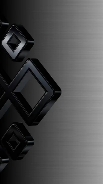 Luxus Fekete Fehér Háttér Horizontális Gradiens Forma Textúra Egyedi Design — Stock Fotó