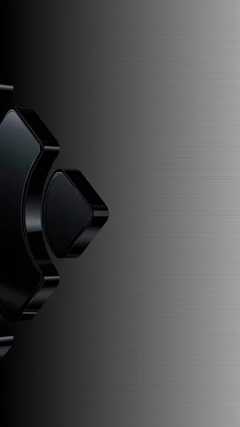 Luxusní Černé Bílé Pozadí Vodorovný Přechod Unikátní Design Tvar Tapeta — Stock fotografie