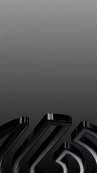 Luxury Black White Background Vertical Gradient Texture Shape Unique Design — Stock Photo, Image
