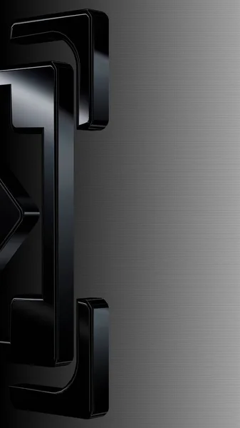 Luxe Zwart Wit Achtergrond Horizontale Helling Textuur Uniek Ontwerp Behang — Stockfoto