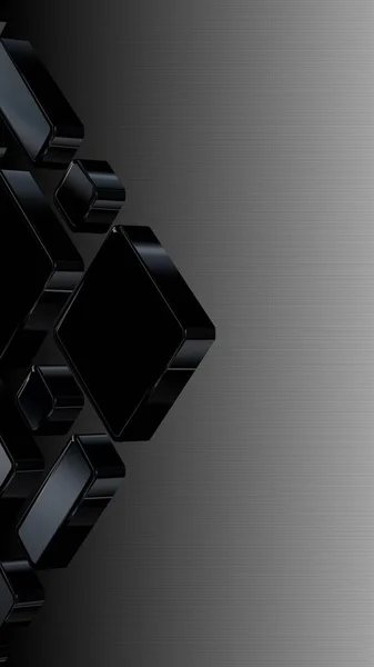 Luxusní Černé Bílé Pozadí Vodorovný Přechod Unikátní Design Figurka Tapeta — Stock fotografie