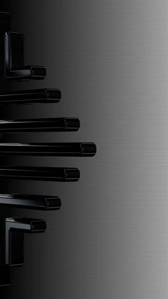 Роскошный Черно Белый Фон Тонкая Гравировка Фигура Уникальный Дизайн Обои — стоковое фото