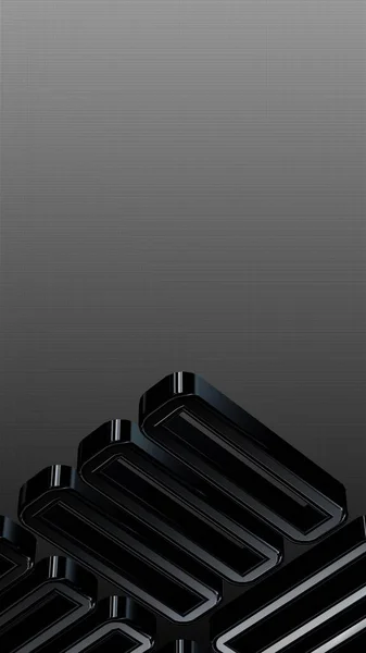 Роскошный Черно Белый Фон Вертикальная Гравировка Обои Паттерн Фигура Уникальный — стоковое фото