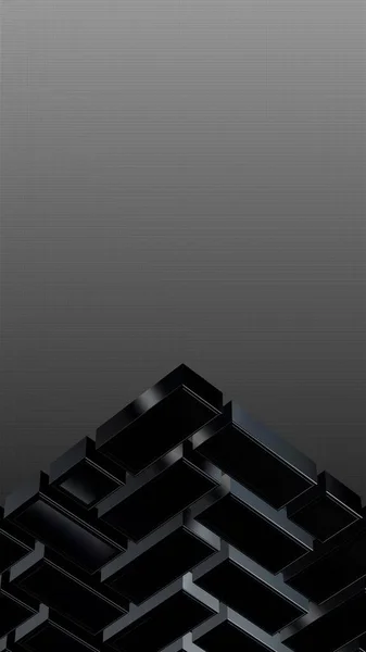 Luxus Schwarz Weiß Hintergrund Vertikaler Verlauf Tapete Einzigartiges Design Figur — Stockfoto