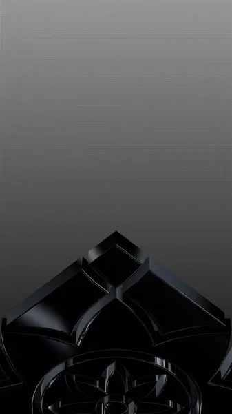 Роскошный Черно Белый Фон Вертикальная Гравировка Обои Фигура Уникальный Дизайн — стоковое фото