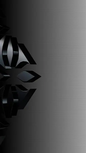 Luxus Schwarz Weiß Hintergrund Horizontaler Verlauf Form Einzigartiges Design Figur — Stockfoto