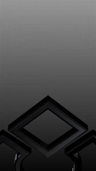Luxury Black White Background Vertical Gradient Shape Figure Unique Design — Stock Photo, Image