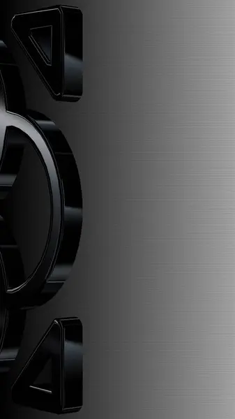 Роскошный Черно Белый Фон Тонкая Гравировка Фигура Обои Уникальный Дизайн — стоковое фото