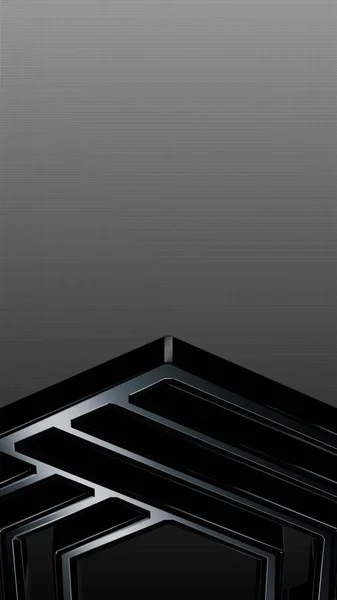 Роскошный Черно Белый Фон Вертикальная Гравировка Обои Уникальный Дизайн Блеск — стоковое фото