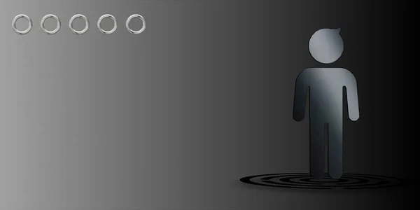 Oğlan simgesi, Yatay Gradyan, Eşsiz Tasarım, İnsanlar Figürü