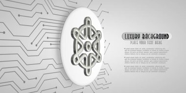 Beyaz Teknoloji İşletme Vektör Arkaplanı, Şekil, Eşsiz Tasarım, Gölgeler, Duvar Kağıdı, Şekil