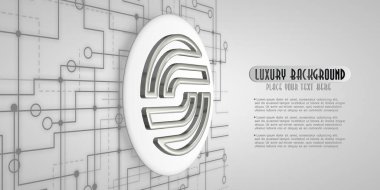 Beyaz Teknoloji İşletme Vektör Arkaplanı, Şekil, Duvar Kağıdı, Şekil, Gölgeler, Eşsiz Tasarım