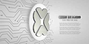 Beyaz Teknoloji İş Arkaplanı, Eşsiz Tasarım, Gölgeler, Şekil, Şekil, Duvar Kağıdı