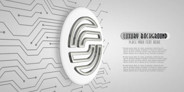 Beyaz Teknoloji İşletme Vektör Arkaplanı, Eşsiz Tasarım, Gölgeler, Şekil, Duvar Kağıdı, Şekil