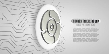 Beyaz Teknoloji İş Arkaplanı, Eşsiz Tasarım, Gölgeler, Şekil, Duvar Kağıdı, Şekil