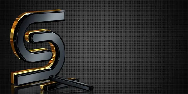 Luxusní Pozadí Černými Zlatými Tvary Tapeta Unikátní Design Geometrické Figurky — Stock fotografie