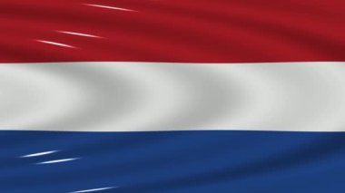 Hollanda Bayrağı, 3D Render