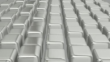 Lüks Arkaplan - Gümüş Figürler, Yansıma, Eşsiz Tasarım, Özel Tasarım