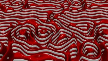 Kırmızı ve Beyaz Boyalı Özgeçmiş, Özel, Eşsiz Tasarım