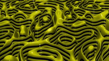 Sarı ve Siyah Boyalı Özgeçmiş, Özel, Eşsiz Tasarım