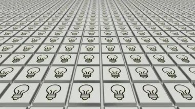 Enerji Simgeleriyle Dinamik Arkaplan, Gümüş Döşemeler, Eşsiz Tasarım