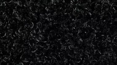 Binlerce Siyah Element, Arkaplan, Kaotik Hareket, Eşsiz Tasarım, Özel Tasarım