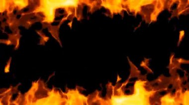 Alpha Channel ile Ateş Alevleri, Eşsiz Tasarım, Özel, Arkaplan