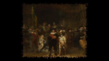 Rembrandt 'ın yaşayan tablosu Gece Nöbeti. Alfa Kanalı, Özel