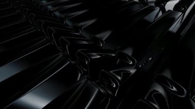 Siyah Elementler, Eşsiz Tasarım, Figür, Özel, Şekil, 3B Render