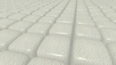 Yüzen Plastik Küpler, Arkaplan, Özel, 3D Render, Eşsiz Tasarım