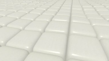 Yüzen Plastik Küpler, Arkaplan, Eşsiz Tasarım, 3D Render, Özel