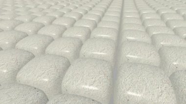 Yüzen Plastik Küpler, Arkaplan, Eşsiz Tasarım, Özel, 3D Yapılandırma