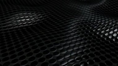 Yüzen Siyah Dairelerle İş Arkaplanı, Özel, Eşsiz Tasarım