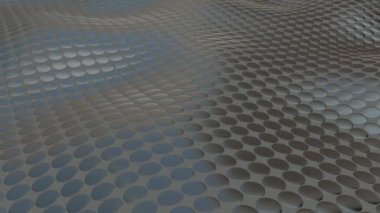 Yüzen Metal Çemberleriyle İş Arkaplanı, Özel, Eşsiz Tasarım