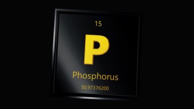 Yüzen Fosfor Simgesi Şeffaf Arkaplan, Özel, Alfa Kanalı