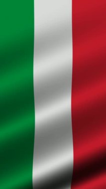 İtalya 'nın Dalgalı Bayrağı, Döngülü Dikey Arkaplan