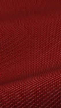 Kırmızı Naylon, Döngülü Dikey Arkaplan, Dalgalar, Özel