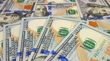 100 Doların Üzerindeki Hareket, Yüksek Kalite, Para, Özel, İş, Nakit