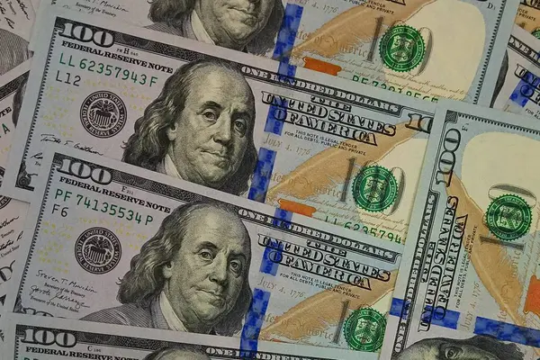 Yeni USD Banknotlar, Yüksek Kalite, Yüz Dolarlık Faturalar, Nakit, Para, İş