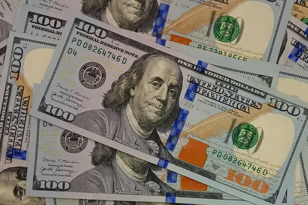 Yeni USD Banknotlar, İş, Nakit, Para, Yüksek Kalite, Yüz Dolar