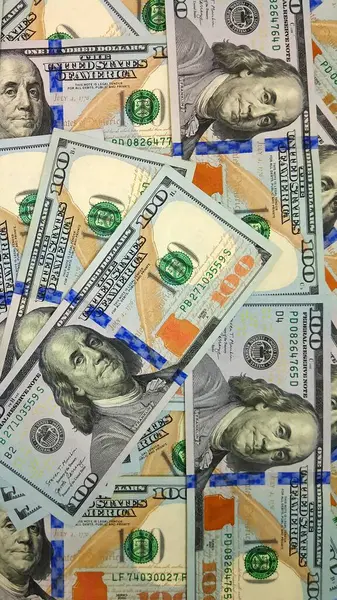 Yeni USD Banknotlar, Para, Yüz Dolarlık Faturalar, Yüksek Kalite, İş, Nakit