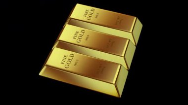 Şeffaf Alfa Kanalı olan Altın Çubuklar, Döngülü, Özel, Sermaye, Banka Bulyonları, Finans