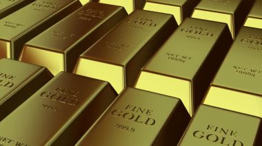 Exclusive Flow of Golden Bars Demonstrating Finance Prestige and Business Capital Brilliance Within a Premium Precious Metals Setting
