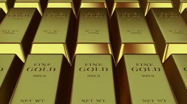 Exclusive Golden Bullions in Motion Expressing Capital Inspiration and Finance Authority With a Unique Elegant Precious Metals Base