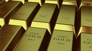 Unique Golden Bullions in Rhythm Capturing Capital Inspiration and Finance Luxury Surrounded by an Exclusive Precious Metals Design